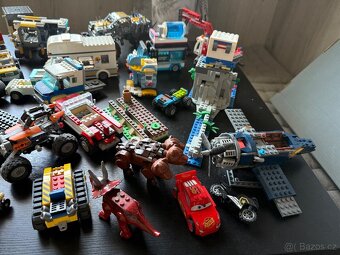 Konvolut lego dílky auta letadla aj - 7