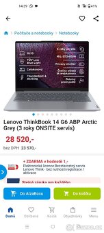 Lenovo ThinkBook 14 G6 R7, 16gb 1tb ssd - 7