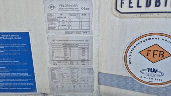 Silo cisterna FELDBINDER EUT 40.3 - 2 komory - 40 m3 - 7