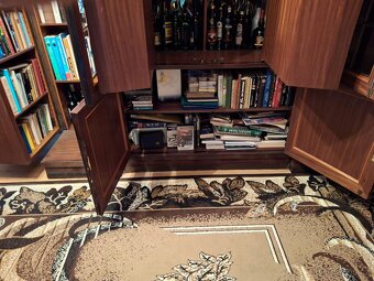 Secesní prosklená knihovna / vitrína B.Mayer - 7