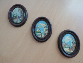 Hrnečky, obrázky, retro prostírání, andělíčci - 7