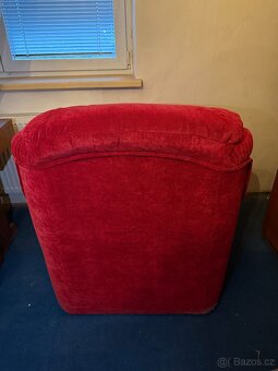 Rozkládací sedačka + křesla - 7