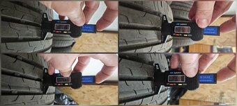 Prodám sadu letních pneu Continental 205/55 R17 - 7