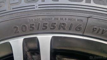 Alu kola včetně pneu 205/55 R16 - 7