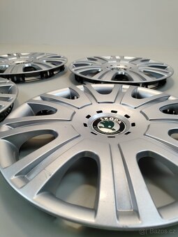 Poklice Škoda 15" 4ks - 7
