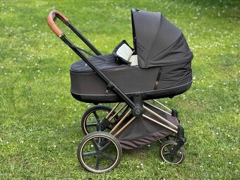 Dvojkombinace korba a sporťák Cybex Priam Černý + pláštěnky - 7