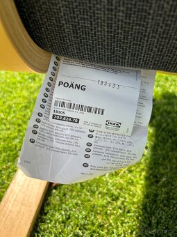 Křeslo z OŘ Ikea - tmavě šedý polstr - 7