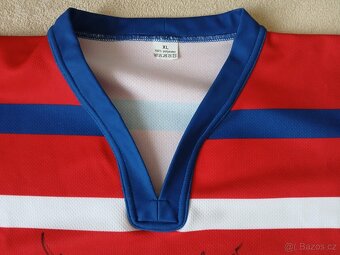 Hokejový dres ČR Jaromír Jágr - MS 2004 s podpisy hráčů - 7