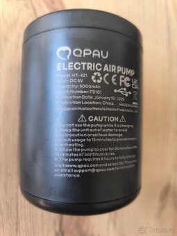 Nafukovací pumpa elektrická - 7