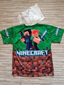 Triko Minecraft vel. 134 a 146 - 7