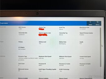 Kvalitní firemní notebook DELL Latitude 5420 – i5, 16 GB RAM - 7