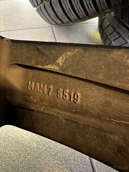 Zimní kola Mercedes-Benz ML 8,5x19 ET45 zimní pneu 255/50/19 - 7