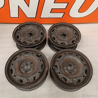 Ocelové disky Škoda Fabia 5Jx14'', 5x100 , ET35 - 7
