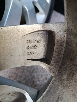 Prodám ALU kola i s pneu - 7