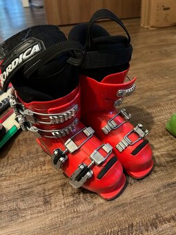 Prodám dětské lyže 100 a 110cm - 7