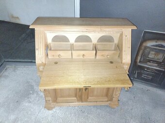 Psací smrkový sekretář - 7