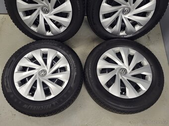 Originál 15" VW Škoda 5x100 zimní pneu 4,5-7mm - 7