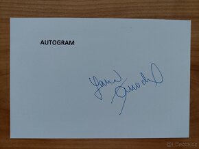 Podpisy politiků - politici autogramy, vlastnoruční podpisy - 7