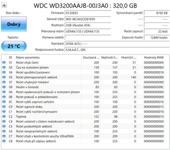 PATA hard disky, HDD 3,5", odzkoušené, cena od 89,- kus - 7
