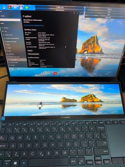 ASUS ZenBook Duo 14 UX482EG-KA194R Celestial Blue kovový - 7