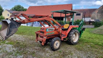 Prodám malotraktor Hinomoto N249 - 7