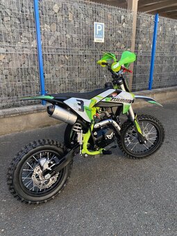 Pitbike Zuumav S3 125cc 14/12 (poloautomat) - zelená - 7