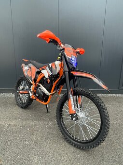 Pitbike Markstore Zuumav K5-250cc PRO 21/18 - oranžová - 7