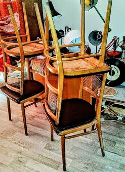 Retro židle Ton závod Jitona - 7