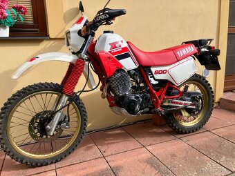 Yamaha XT 600 43F r.v.1986 bílé SPZ - 7