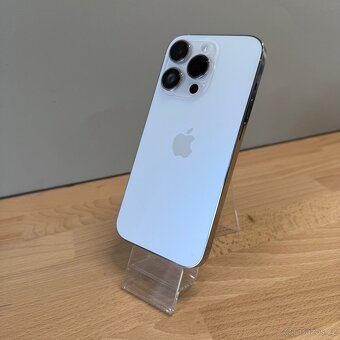 iPhone 14 Pro 128GB, bílý, 100% baterie, eSIM (rok záruka) - 7