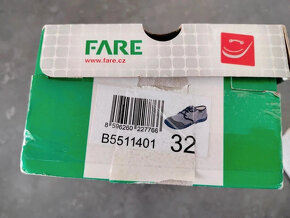Dětské Barefoot tenisky Fare Bare, vel.32 - 7