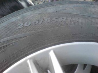 Disky Ronal/Seat/koncern, letní Nexen Nblue, 205/55/15, 4x - 7