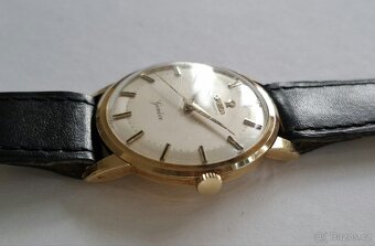 Zlaté náramkové hodinky Omega Genève Automatic 18K - 7