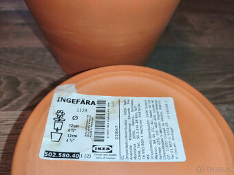 Sada 3 ks keramických květináčů - 7