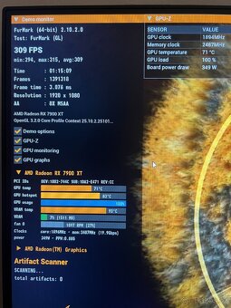 AMD RX 7900 XT SAPPHIRE NITRO+ Vapor-X 20G/Funkční/Záruka - 7