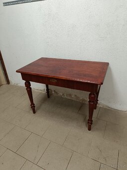 Starožitný stůl se šuplíkem - 7