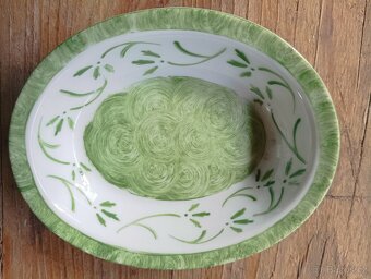 PORCELÁNOVÁ MÝDLENKA JACQUES PERGAY LIMOGES FRANCIE - 7