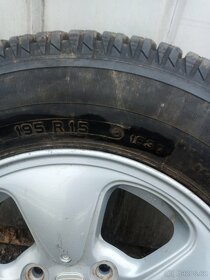 Prodám hliníkové disky vel.15 i s pneu. - 7