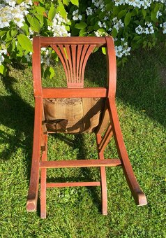 Secesní gondolová stolička, Gebrüder Thonet, Vídeň - 7