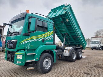 MAN TGS 26.460 6x4 třístranný sklápěč Bordmatic - 7
