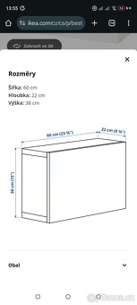 BESTA skrinky tmavohnedé - 7