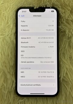 iPhone 13 Pro – 128 GB, 100% baterie - 7