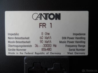 CANTON FR 1 - 7