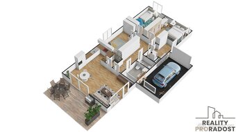 Prodej domu 4+kk,108,6m2, s garáží 20,9m2, a pozemkem 689m2, - 7