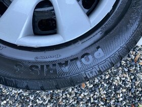 Plechové disky + zimní pneu Barum 195 / 65 R18 4,5 mm - 7