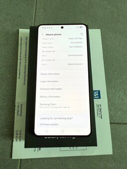 Samsung S25 Edge - 256 gb - Titanium Jetblack - 7