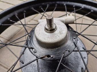 čz předválečná tourist 250 350 500 přední kolo náhon - 7