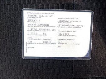 Nissan Micra 1.2i K13 59kw rv 2012 - 7