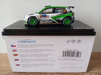 Škoda Fabia R5 1:43 Abrex - 7