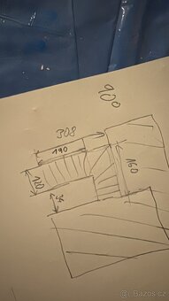 Schody L - masiv - 7